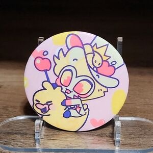 Lucifer Button - Hazbin Hotel